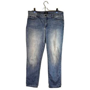 Women's NYDJ Alina Convertible Ankle Jeans Size 12 Lift Tuck